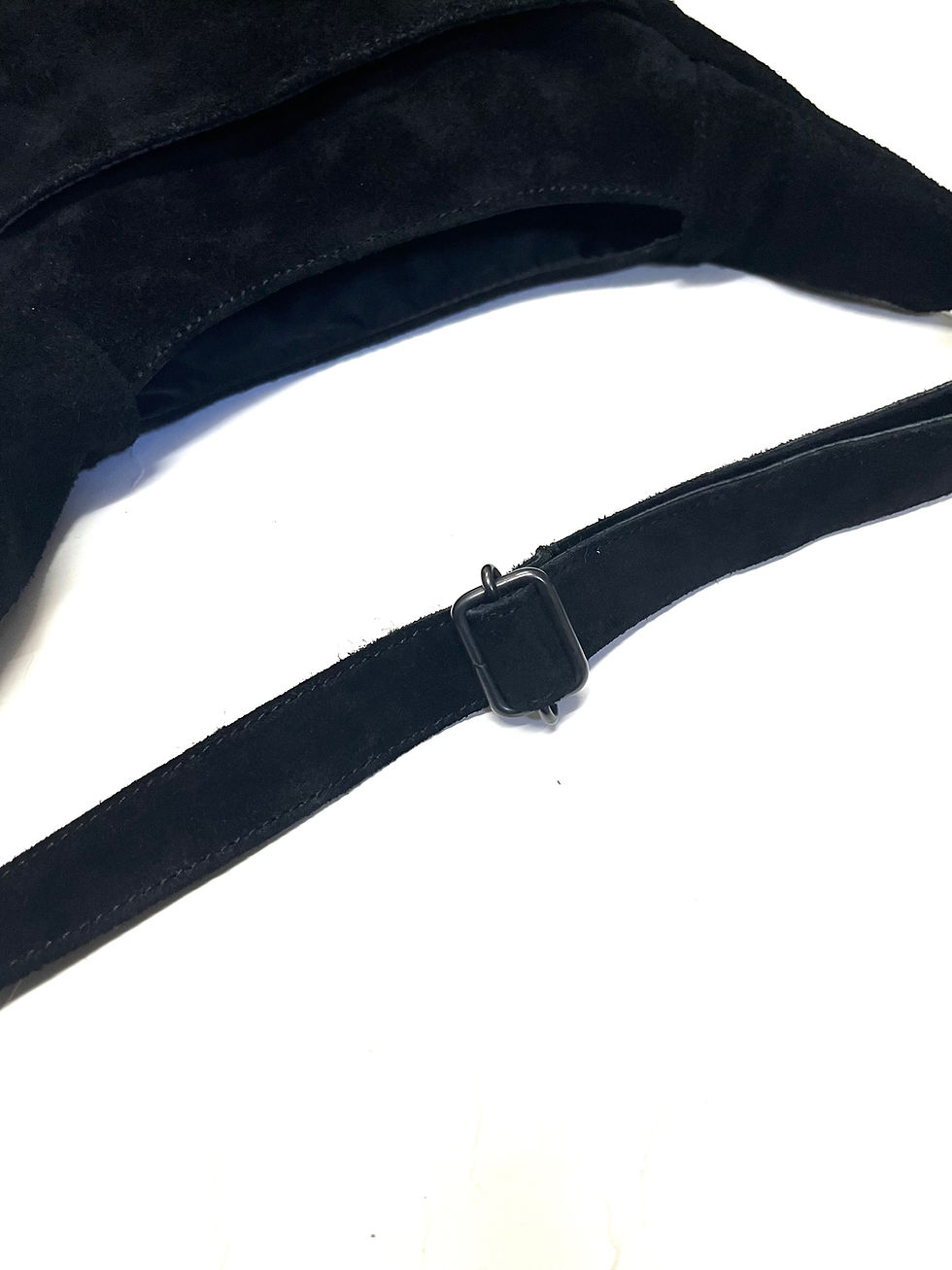 サムネイル： Velour Leather SQ Pouch Black