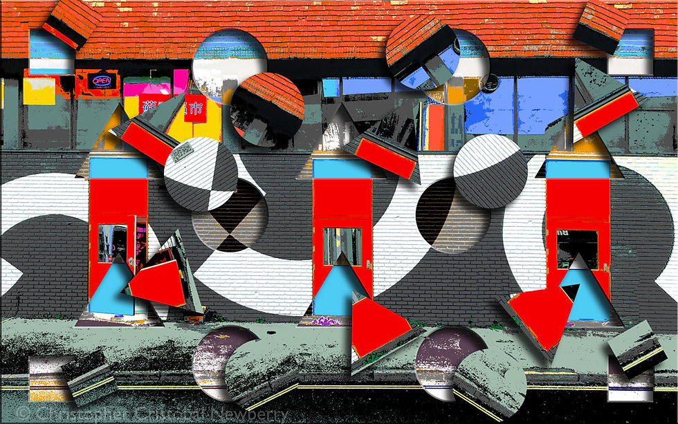 Composition1261 "Backstreet Art"