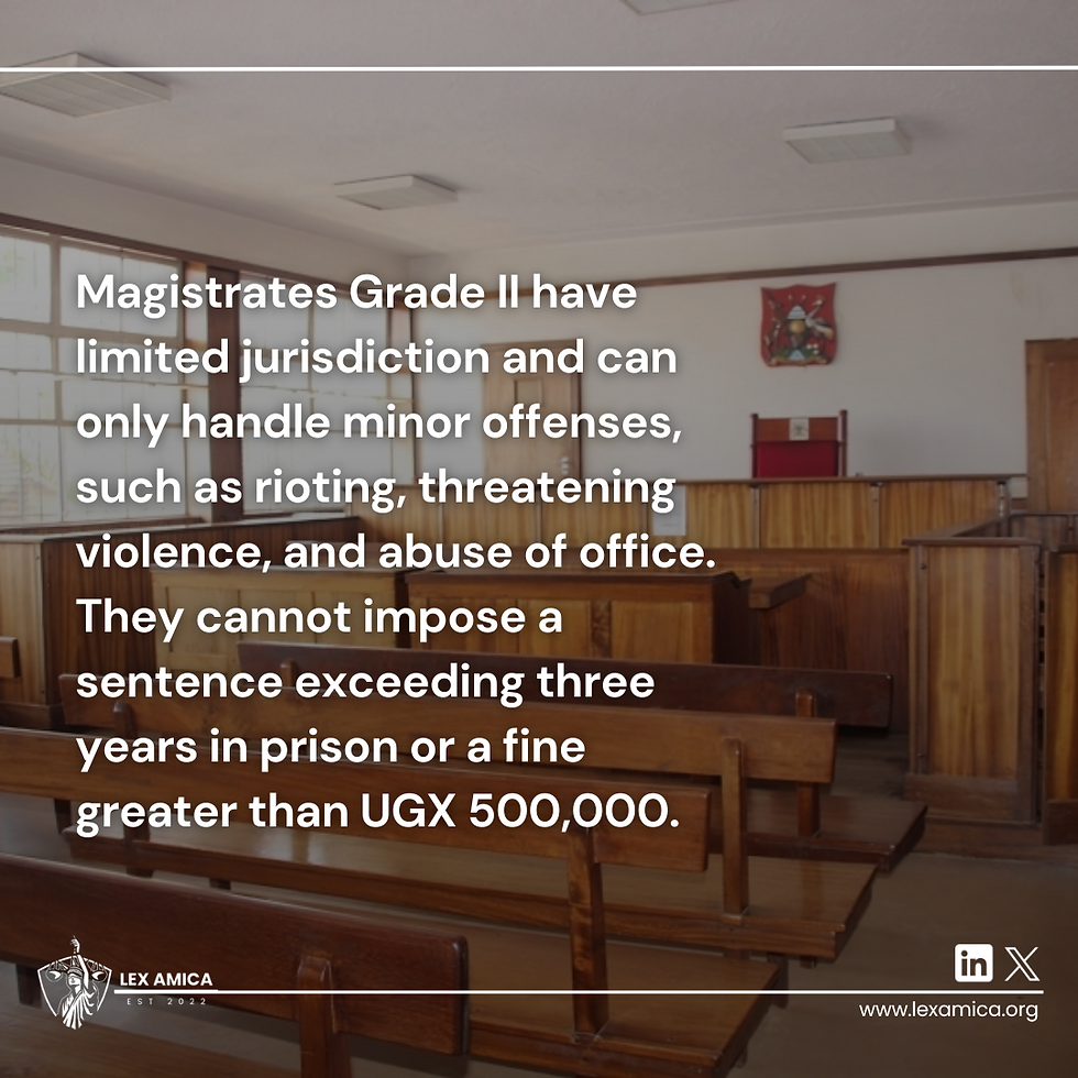 Magistrate Grade II Uganda