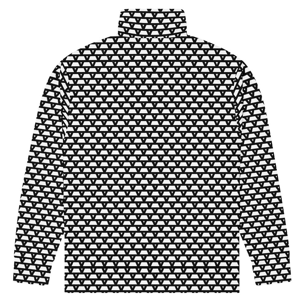 Thumbnail: Unisex Track Jacket (Signature Bullion Bricks Pattern)