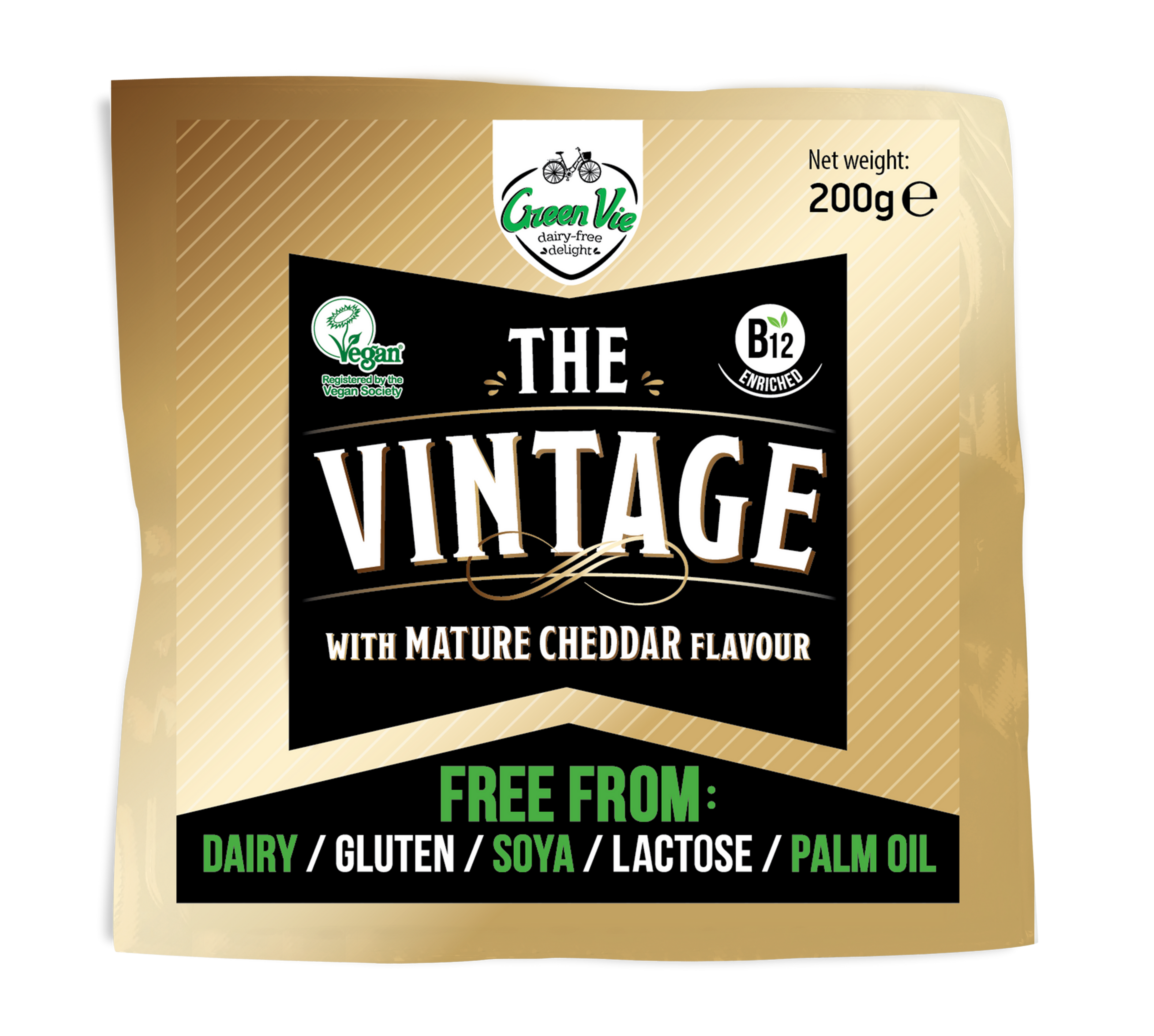 Green Vie - Vintage Cheddar Flavour Block (gekühlt)