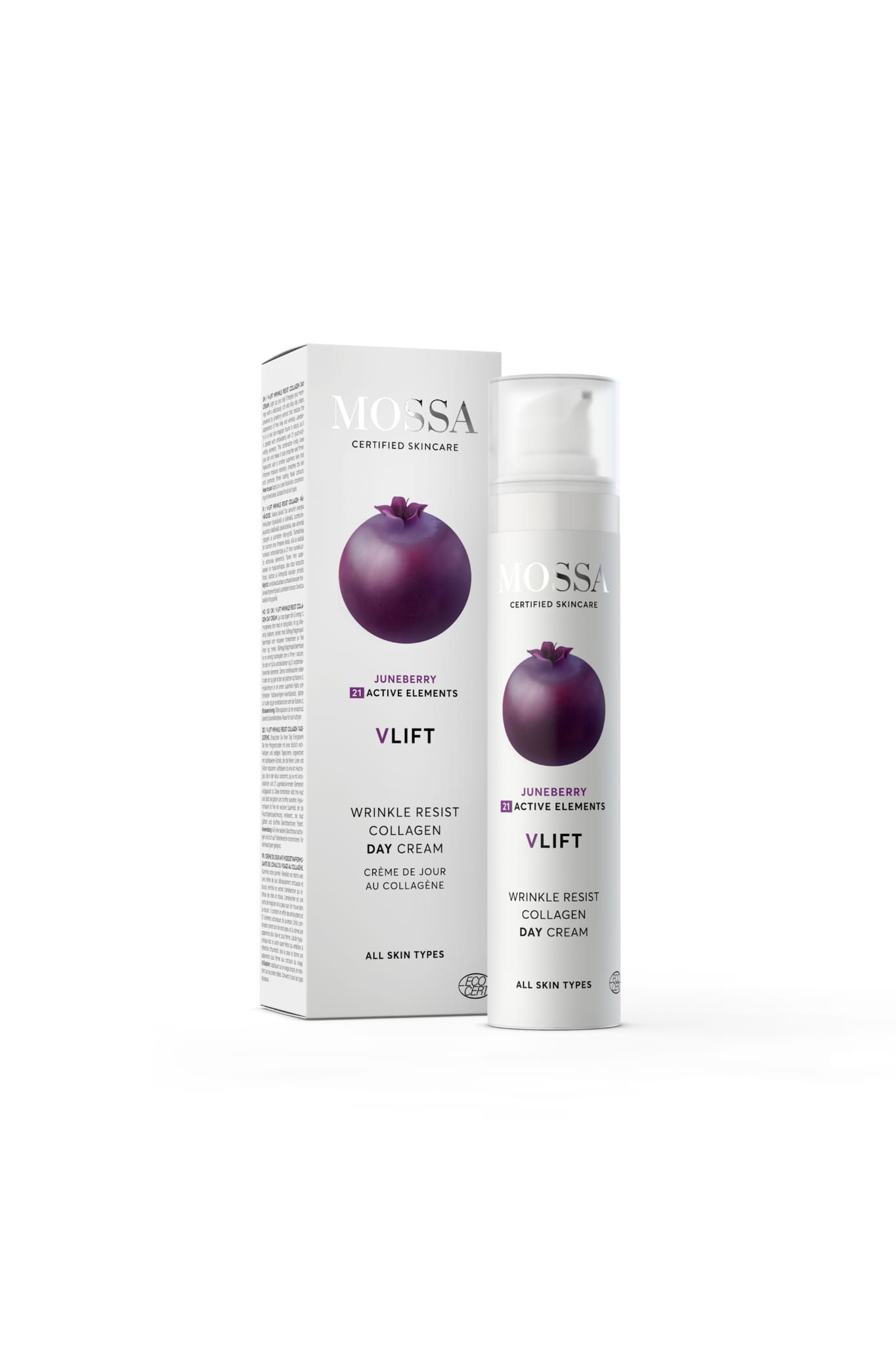 MOSSA V LIFT Wrinkle Resist Collagen Day Cream 50ml
