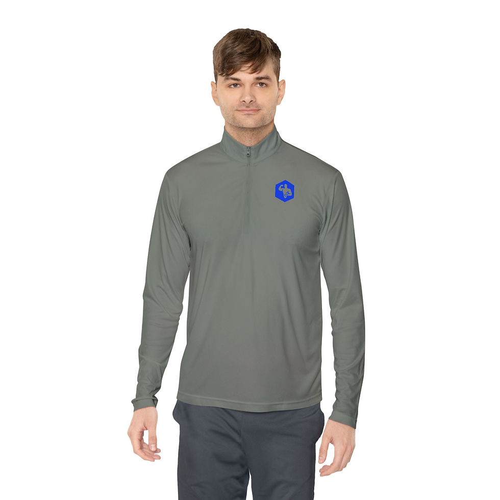 Thumbnail: Cozy Unisex Quarter-Zip Pullover 