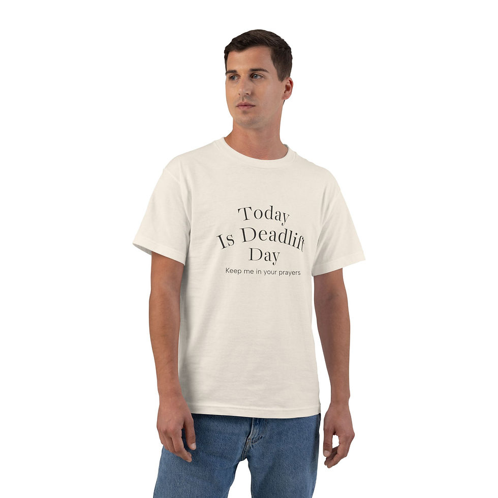 Thumbnail: Unisex Pump Cover — "Today Is Deadline Day" Minimalist Motivational Tee
