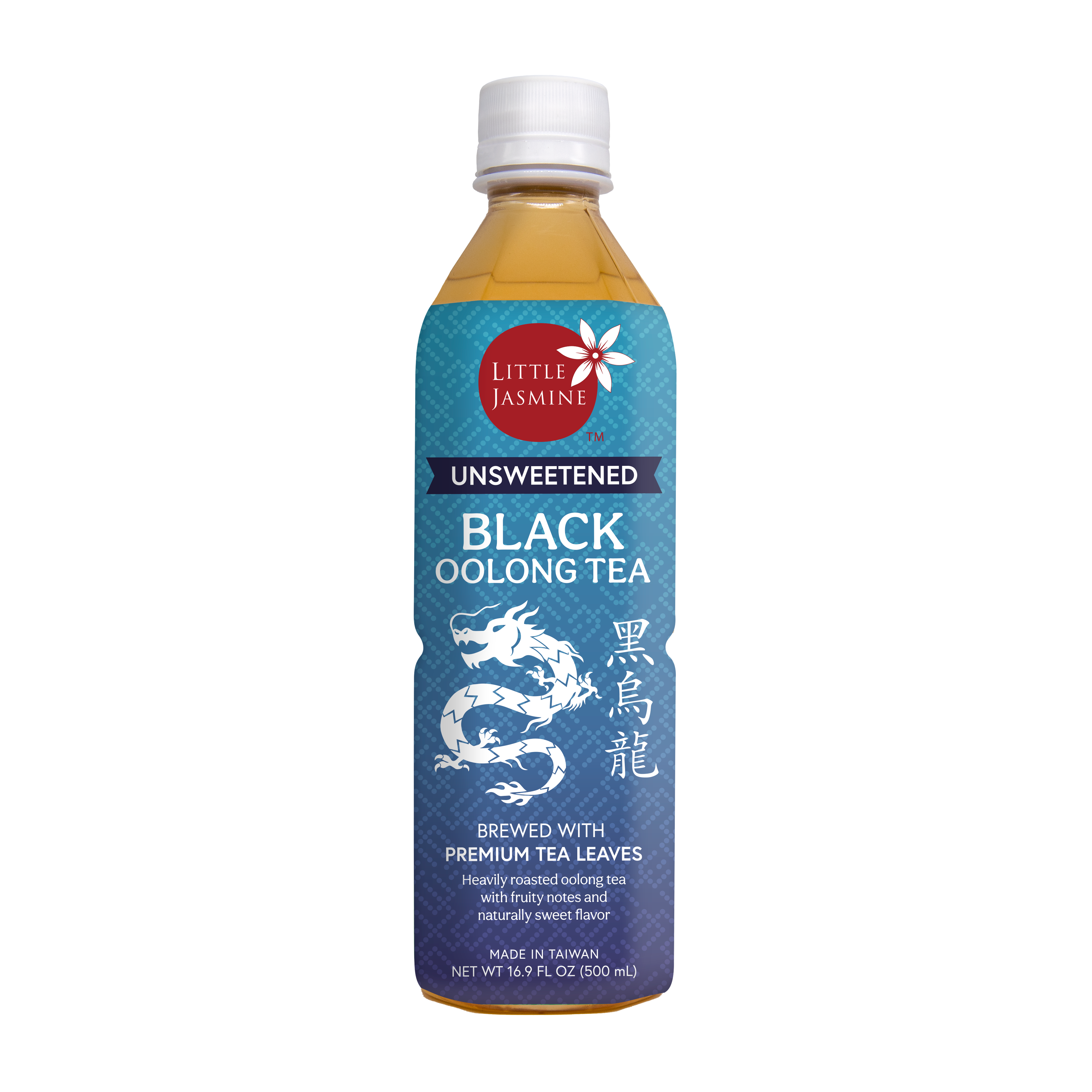 Unsweetened Black Oolong Tea (12 Bottles)