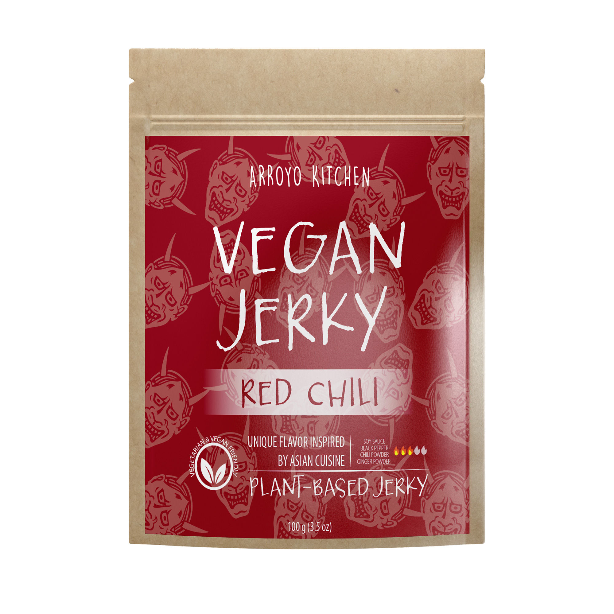 Red Chili Vegan Jerky [2 Pack]