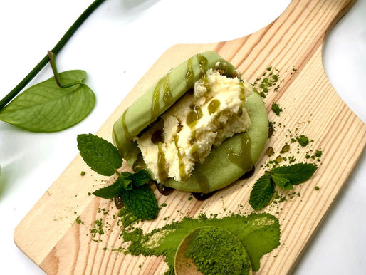 Matcha Cheesecake Lotus Bun Recipe