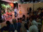 an animator in the theater of Cité des enfants