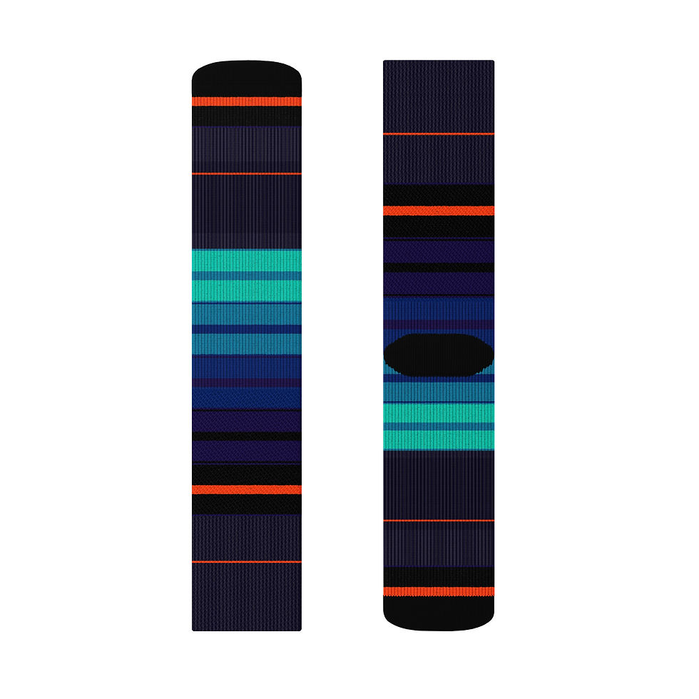 Thumbnail: Class 309 "Donkey Stripe" Socks