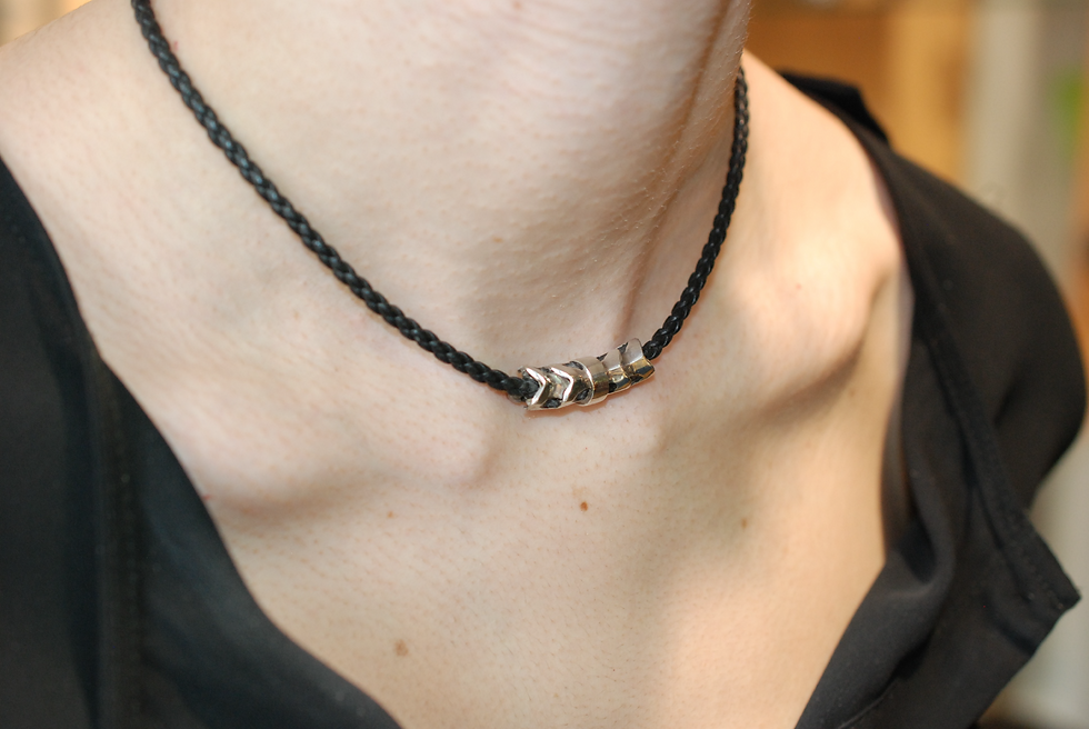 Miniature : Collier cinq vertèbres