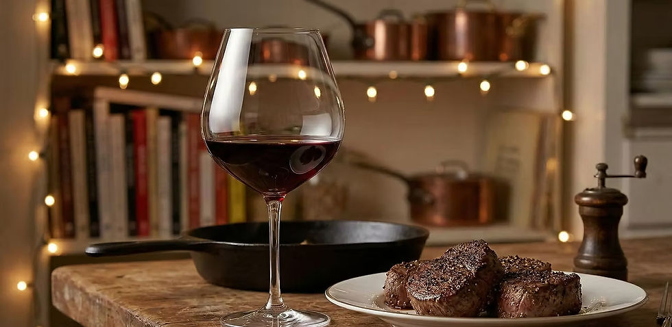 Syrah romantic wine pairing