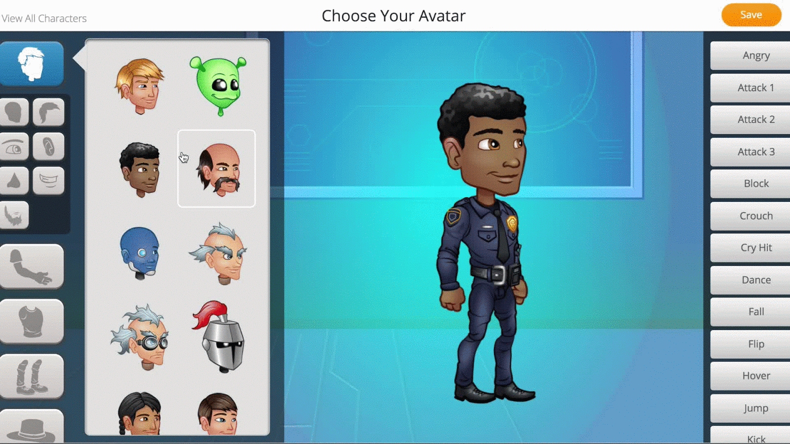 character creation