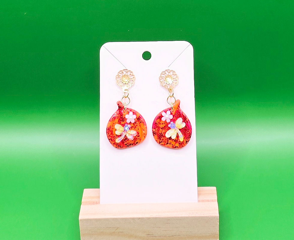 Sortilège d'Octobre - Boucles d'oreilles