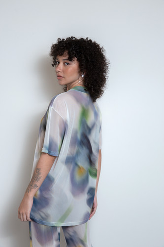 Camiseta Tule Floral Blur | ecranstudios
