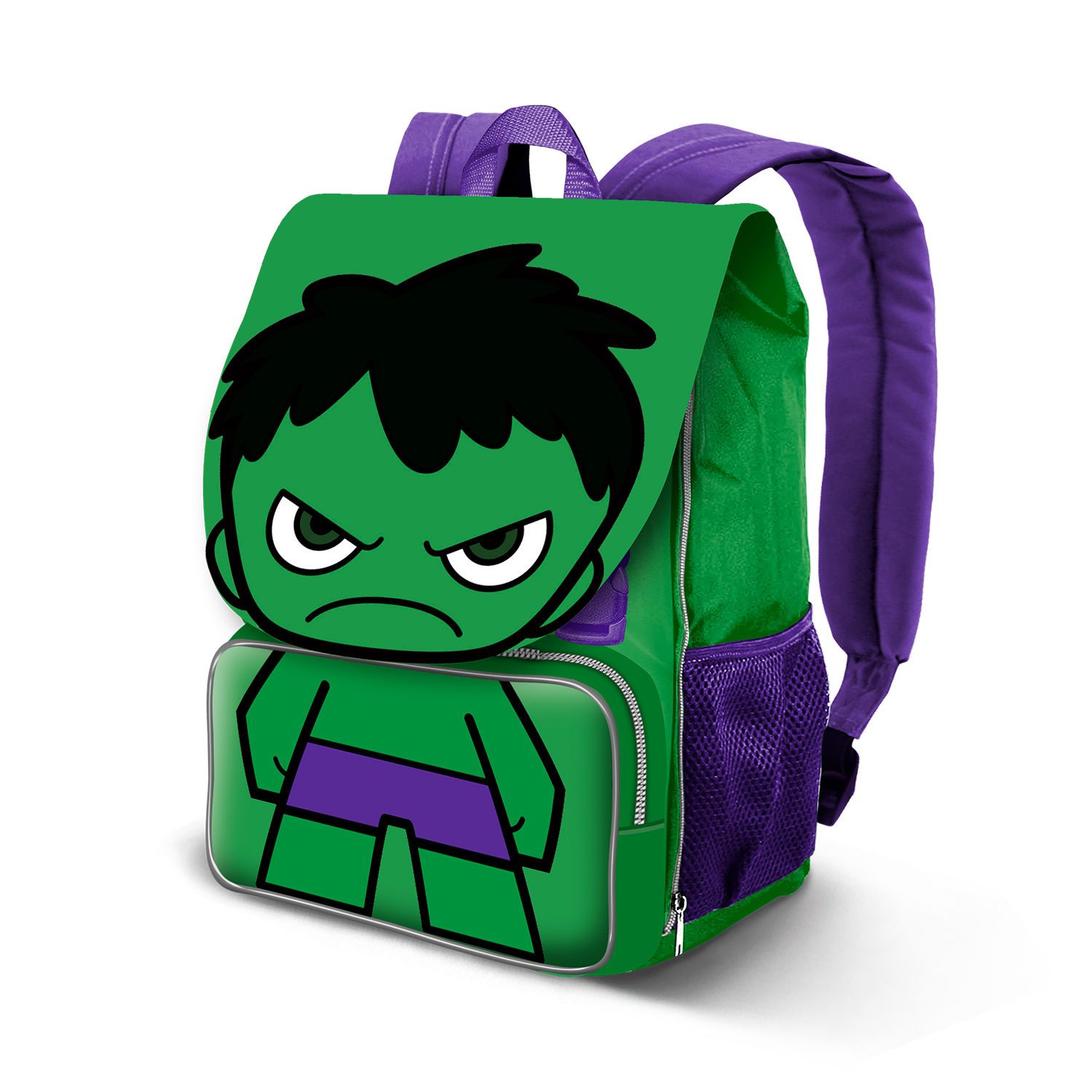 Marvel Hulk Angry - Mochila Pequeña Expandible EXP