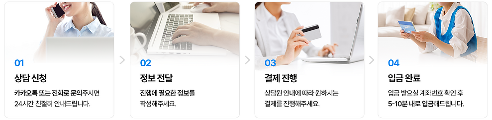 쉽고 빠르게 해결하세요