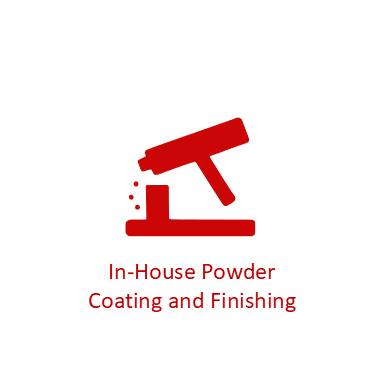 In House Powder Coating and Finishing