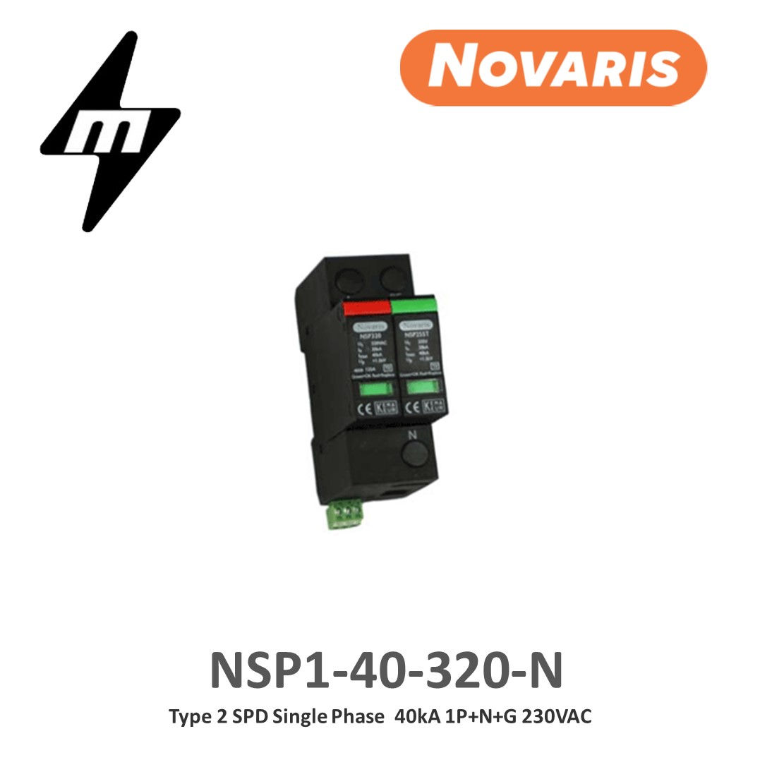 NOVARIS NSP1-40-320-N TVSS FOR 230 VAC 1P+N