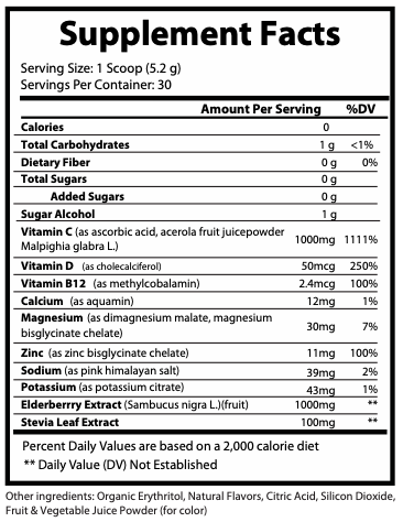 Thumbnail: Wonder — Elderberry Superfood | Immune Support with Vitamin C, Zinc & Elderberry