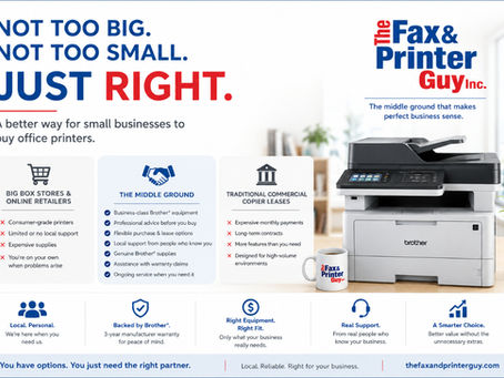 Why So Many Small Businesses Buy Their Office Printers at Big Box Stores (And Why They Don't Have To)