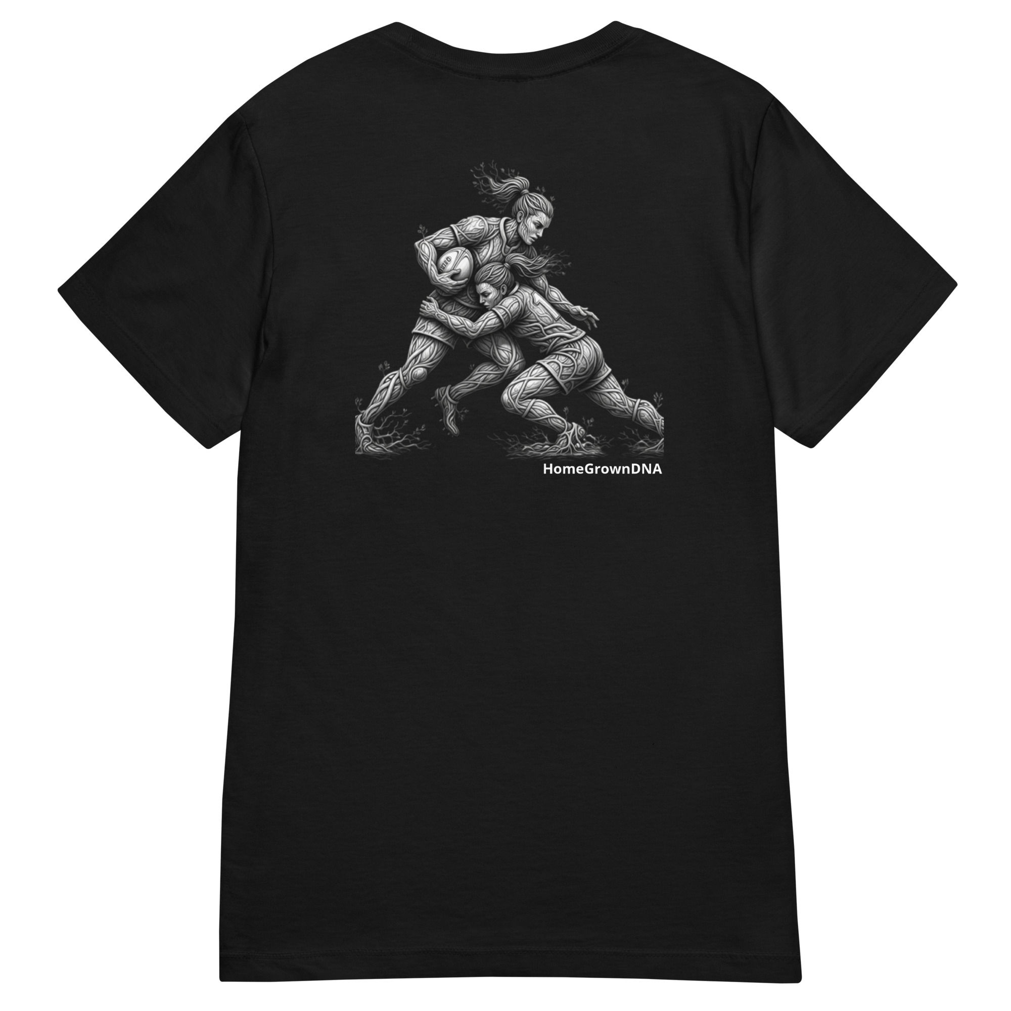 HomeGrownDNA Womens Tshirt - Tackle