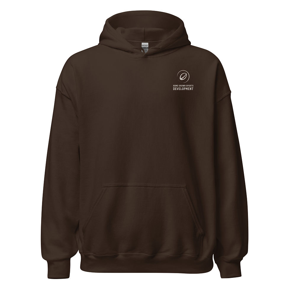 Thumbnail: Unisex Hoodie - Rugby Ball