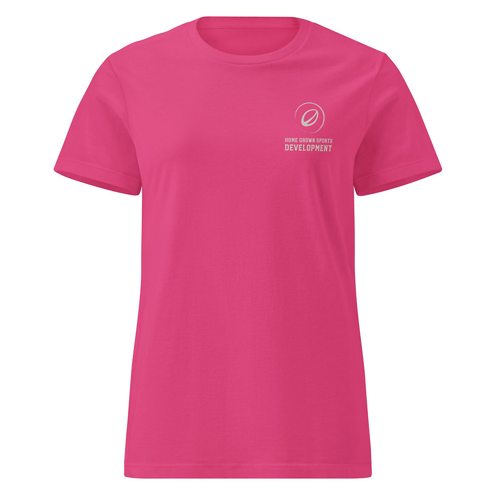 Thumbnail: HomeGrownDNA Womens Tshirt - Rugby Ball