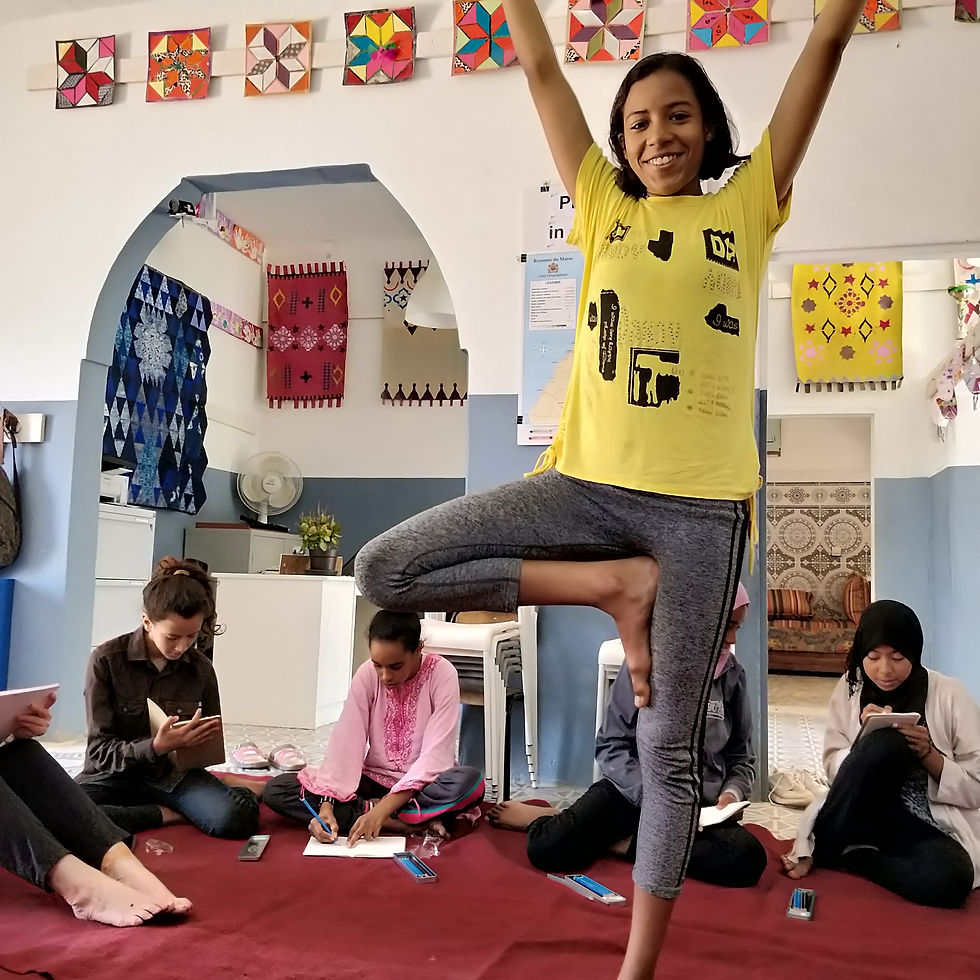Taught in Morraocco at Project Soar