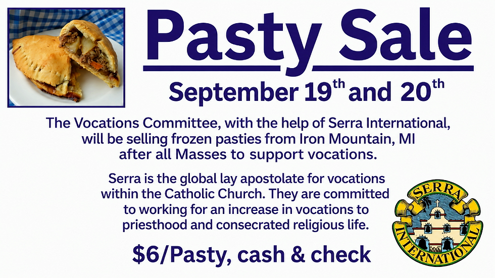 Pasty Sale