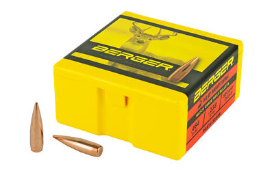 Berger VLD Hunting Bullets, 30 Cal .308, 155 Grain, 100 Count