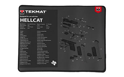TekMat Ultra Mat, Springfield Hellcat, Cleaning Mat, Black