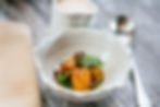 Pea and Courgette Veloute