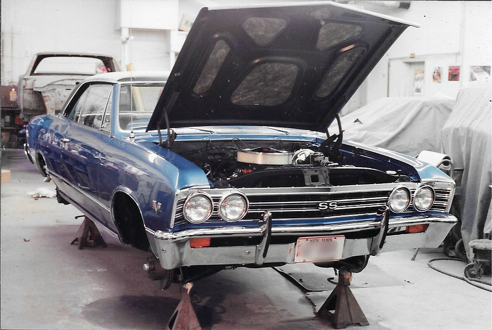 67 Blue Chevelle