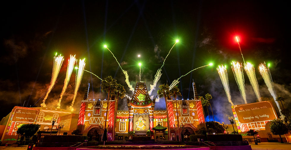 Jingle Bell, Jingle BAM! Fireworks Hollywood Studios