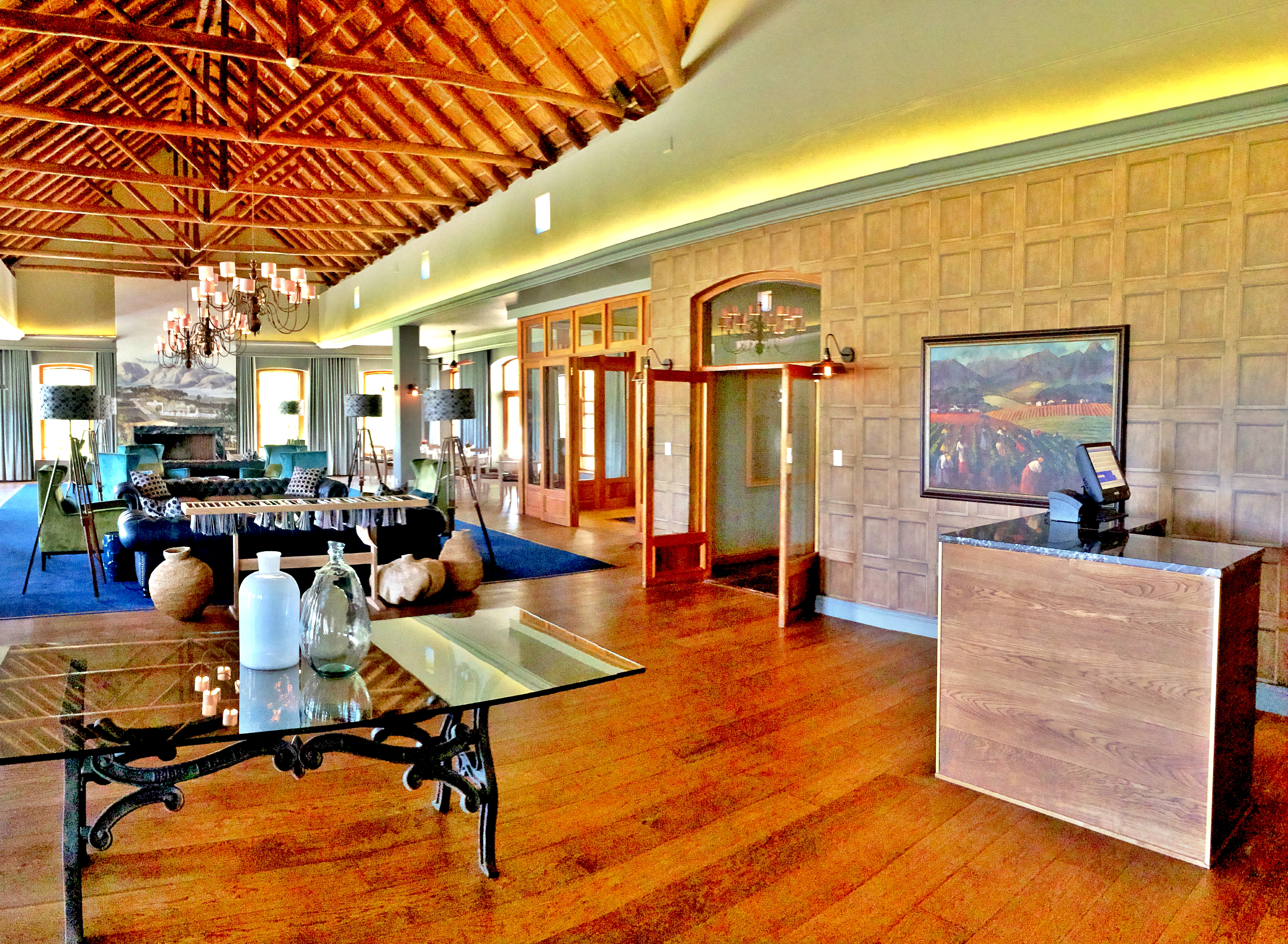 De Zalze Clubhouse - lounge area