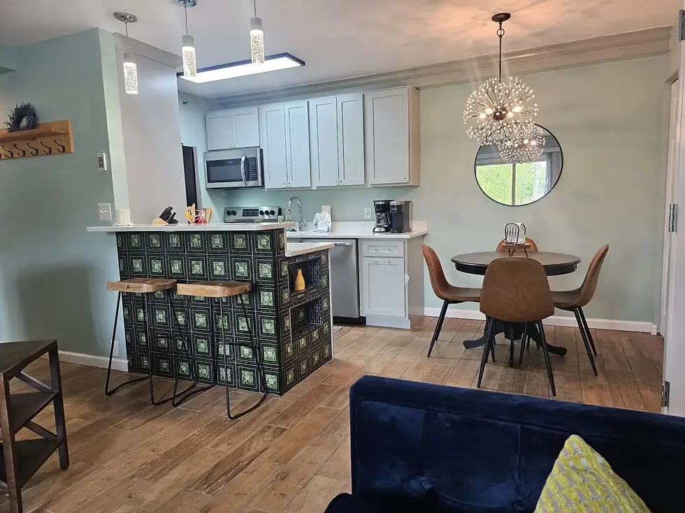 Evergreen Retreat Kitchen