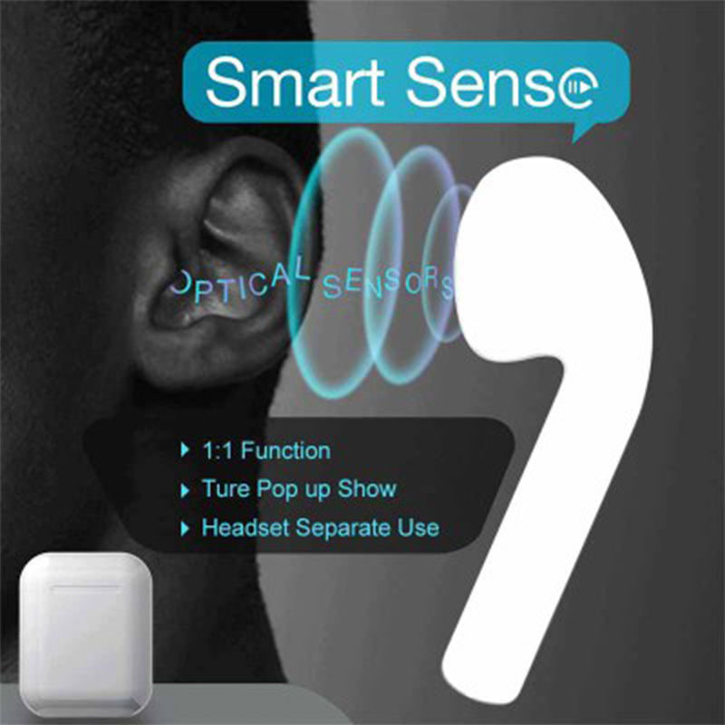 i9000 TWS Bluetooth Earphones with Battery Detection