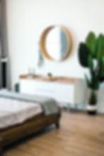 Chambre à coucher | Redécorer chambre | Plantes | Chambre zen | Essentiel Architecture | Québec