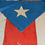 Thumbnail: Puerto Rican Flag and Hibiscus Hand Dyed Silk Scarf