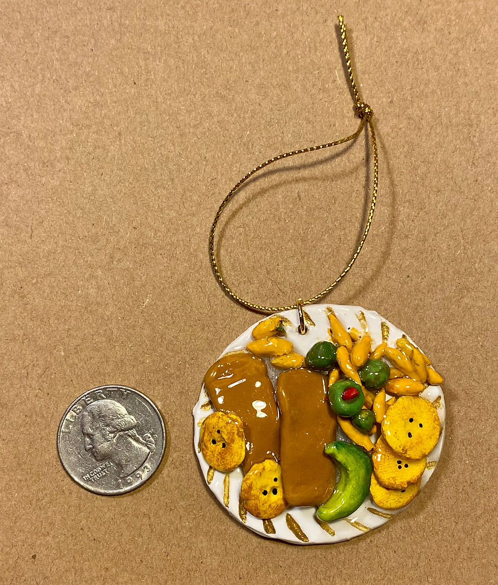 Thumbnail: Puerto Rican food ornament