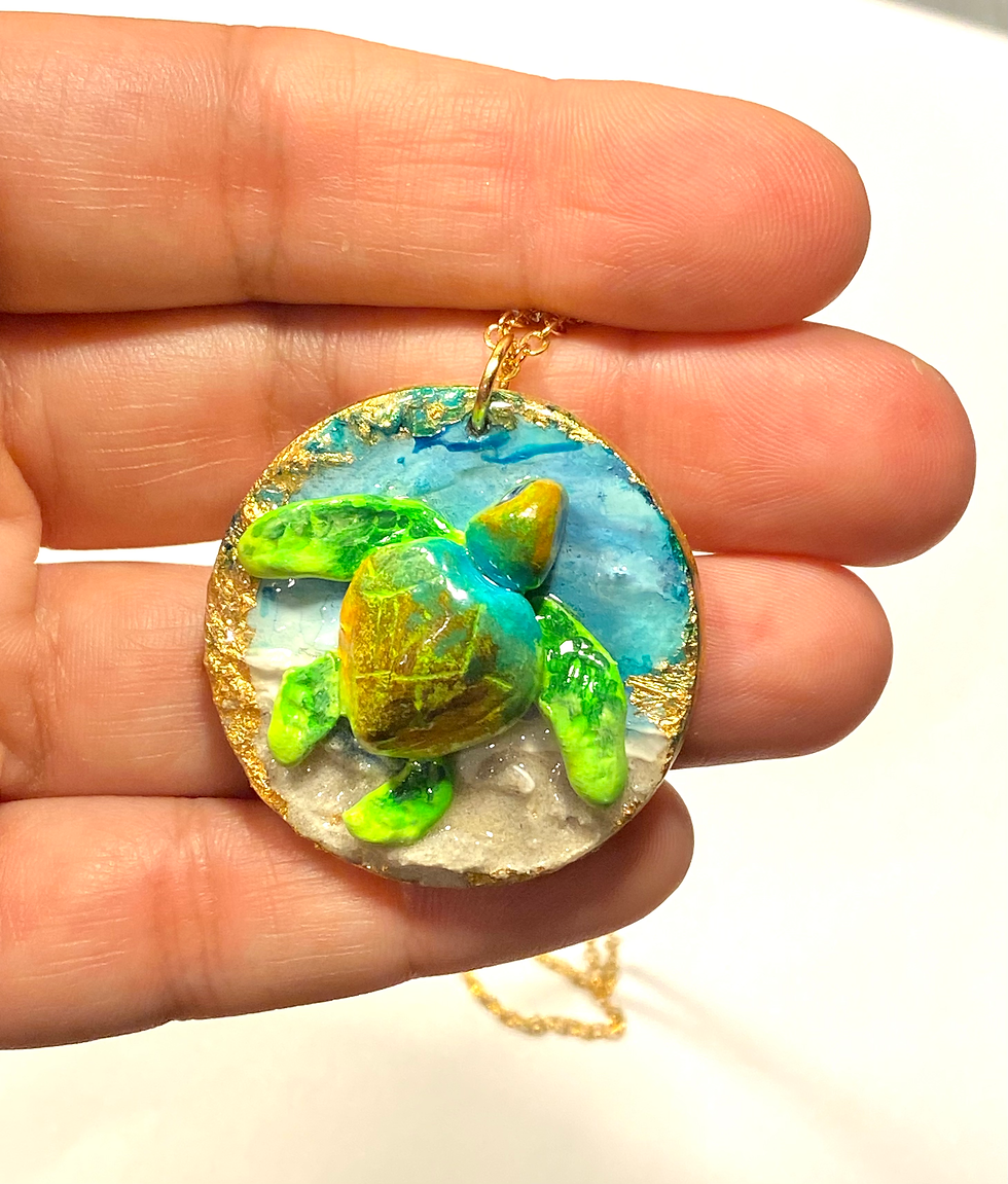 Thumbnail: Sea Turtle Necklace