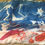 Thumbnail: Abstract US Flag Silk Scarf