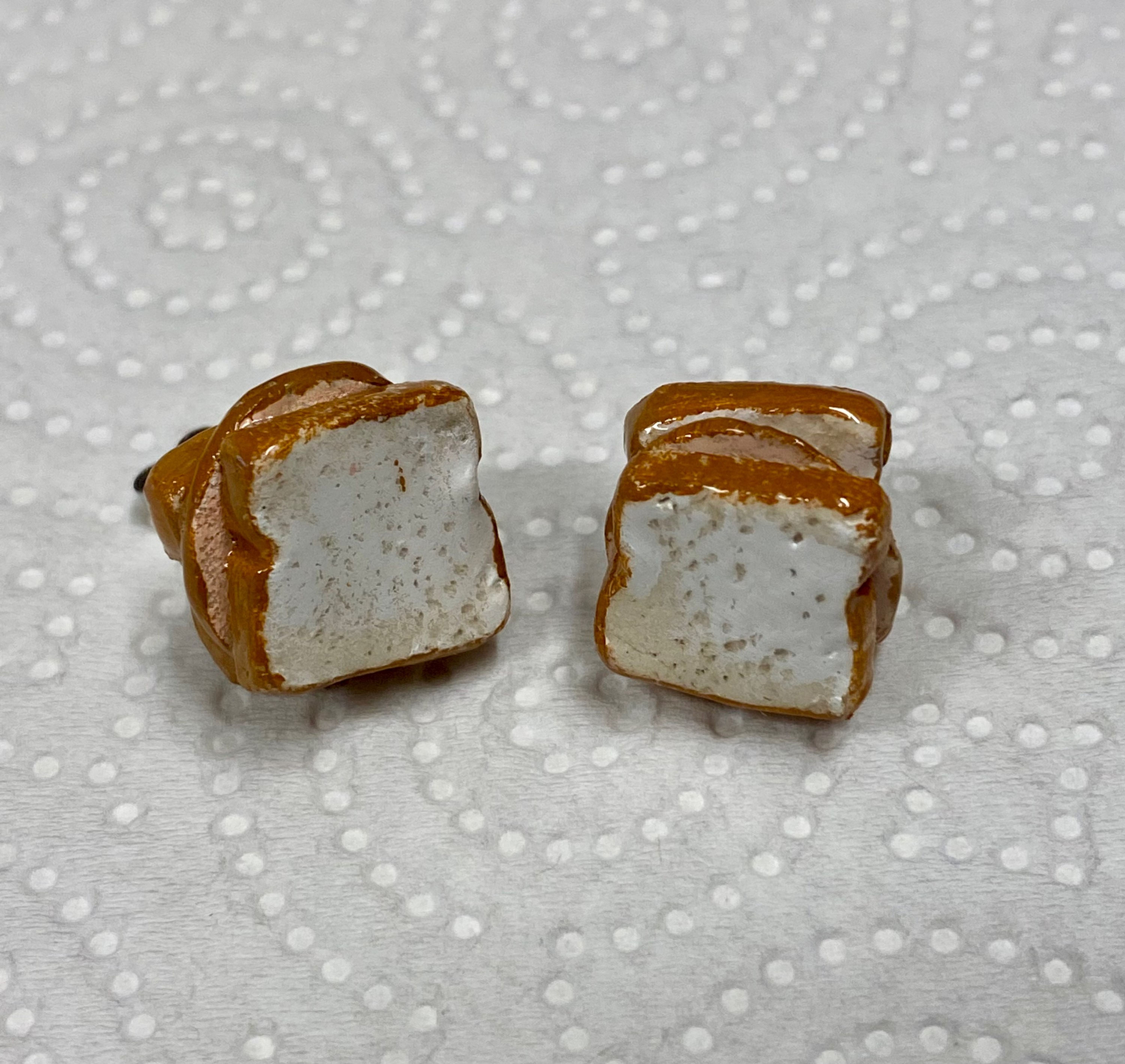 Turkey Sandwich stud earrings