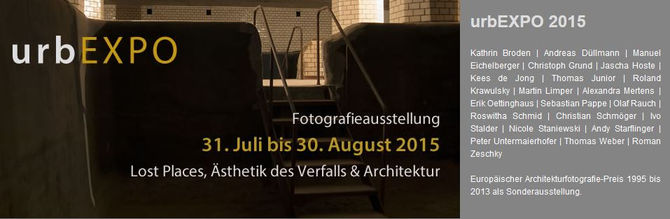 ToUrbex mit 4 Bildern auf der urbEXPO 2015 in Bochum