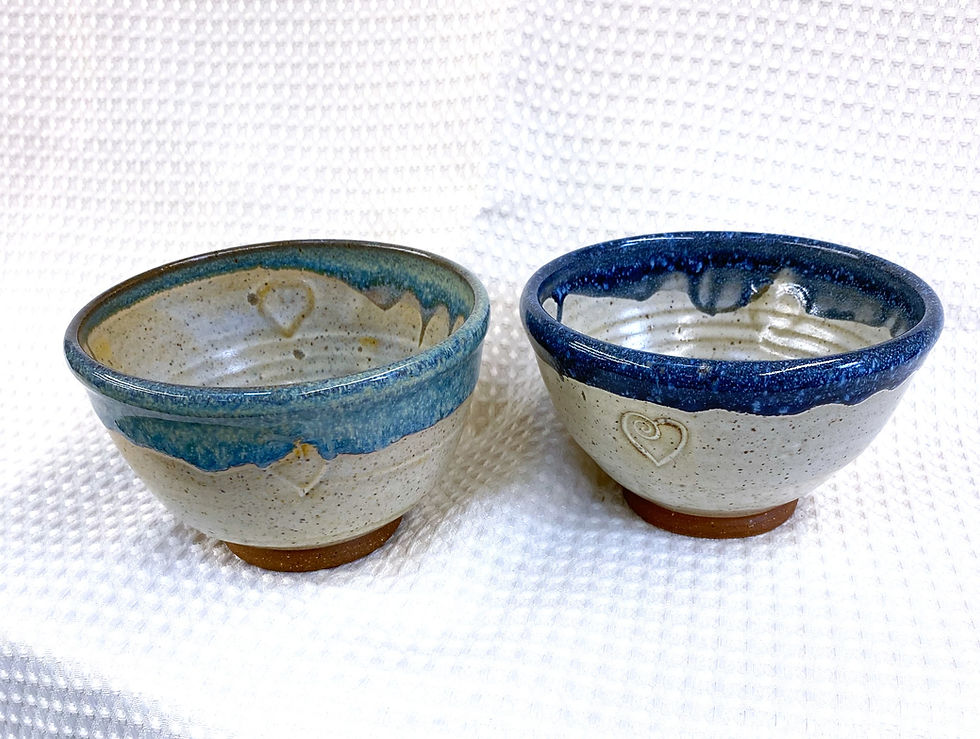Soup Bowls, Two Colors