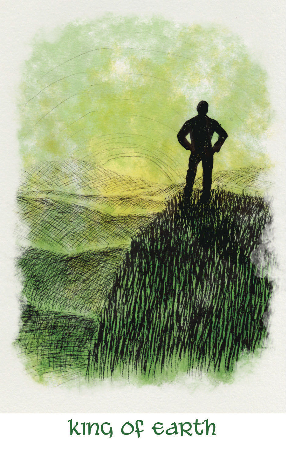 King of Earth, The Wayfarer Tarot