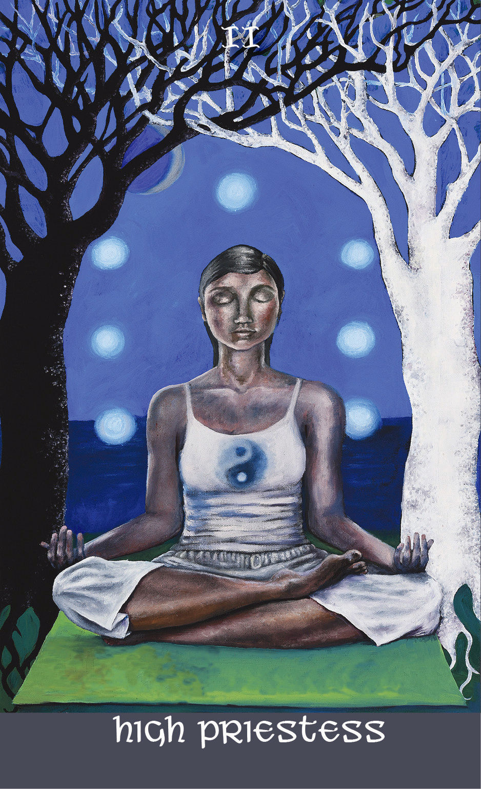 The High Priestess, The Wayfarer Tarot