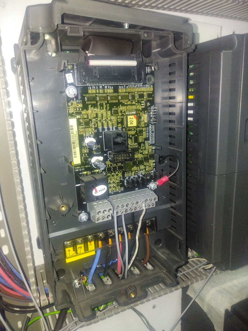 CONFIGURACION VARIADOR DE FRECUENCIA