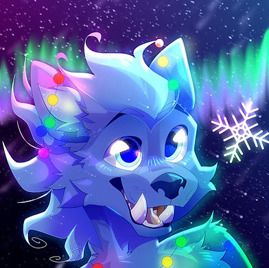Background art featuring a simple aurora