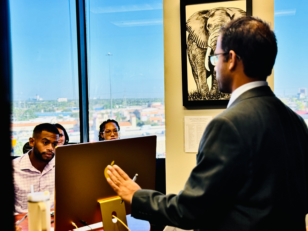 Training at Core Houston
